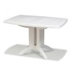 NW GROSFILLEX TUIN/BALKONTAFEL VEGA 118 IN WIT NU €65,-, Ophalen, Nieuw, Rechthoekig, Kunststof