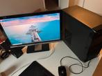 Desktop ASUS met Beeldscherm Packard Bell, Gebruikt, HDD, 8 GB, Met monitor