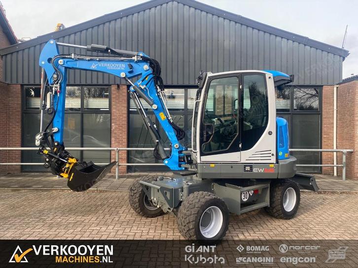 2021 Wacker Neuson EW65 VV1198 + Engcon EC206 S40, Zakelijke goederen, Machines en Bouw | Kranen en Graafmachines, Graafmachine