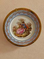 Assepoester Porseleinen Bord - Franklin Porselein, Antiek en Kunst, Antiek | Wandborden en Tegels, Ophalen of Verzenden