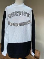 O'RÉN OFFICIAL sweater wit / zwart NIEUW maat S ZD, Overige kleuren, Nieuw, Ophalen of Verzenden, Maat 36 (S)
