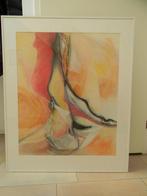 Pastel van Anne Maréchal, Antiek en Kunst, Kunst | Schilderijen | Abstract, Ophalen