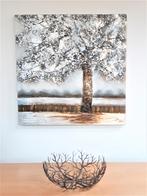 Modern kunstschilderij  ,,Boom in het wit,,, Antiek en Kunst, Ophalen