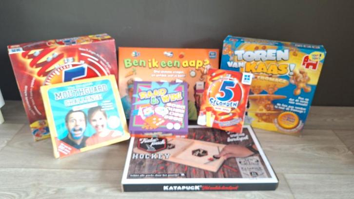 Leuke spellen voor weinig!, Hobby en Vrije tijd, Gezelschapsspellen | Bordspellen, Zo goed als nieuw, Een of twee spelers, Drie of vier spelers