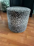 WOOOD Poef / Hocker   (groot model), Ophalen, Minder dan 50 cm, Rond, Minder dan 50 cm