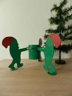 Oude vintage kerstboomstander - kabouter standaard, Diversen, Ophalen of Verzenden, Gebruikt