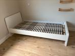Ikea ASKVOLL bedframe en lattenbodem, 90 cm, Eenpersoons, Wit, Ophalen of Verzenden