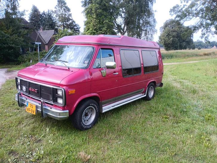 GMC VANDURA / CHEVY G20  1991 KAMPEERWAGEN, Auto's, GMC, Particulier, Vandura, Bluetooth, Centrale vergrendeling, Elektrische ramen