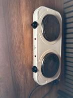 Elektrische kookplaat 2 pits - Gebruikt, Witgoed en Apparatuur, Kookplaten, Ophalen, Gebruikt, 3 kookzones of minder, Vrijstaand