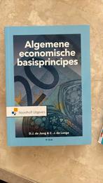 C.J. Lange - Algemene economische basisprincipes, C.J. Lange; D.J. de Jong, Economie, Ophalen of Verzenden, Zo goed als nieuw
