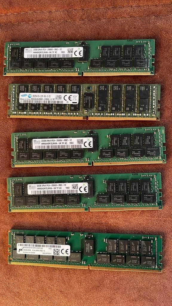 32GB DDR4 ECC Registered Server Geheugen - Hynix, Computers en Software, RAM geheugen, Gebruikt, Server, 32 GB, DDR4, Ophalen of Verzenden