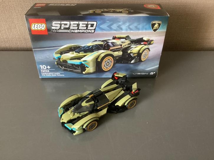 Lego Speed Champions 76923 Lamborghine Lambo V12 GT, Kinderen en Baby's, Speelgoed | Duplo en Lego, Zo goed als nieuw, Lego, Complete set