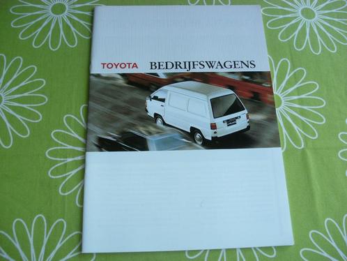 Autofolder Toyota bedrijfswagens, Boeken, Auto's | Folders en Tijdschriften, Zo goed als nieuw, Toyota, Ophalen of Verzenden