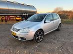 Volkswagen Golf 1.6 16V FSI 5drs airco 2008 Grijs, Auto's, Voorwielaandrijving, Zwart, 4 cilinders, Radio