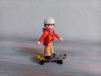 Playmobil - Jongen op Skateboard, Skateboarder, Skater, Ophalen of Verzenden, Zo goed als nieuw, Complete set