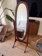 Art deco - retro spiegel, Huis en Inrichting, Woonaccessoires | Spiegels, Ophalen, Zo goed als nieuw, Ovaal