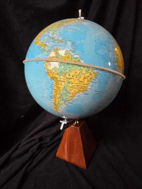 Wereldbol, Huis en Inrichting, Woonaccessoires | Wereldbollen, Gebruikt, Ophalen of Verzenden