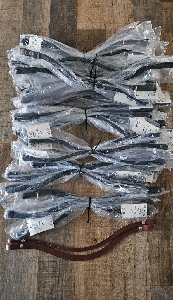 Partij kale frontriemen cob/full met toebehoren, Dieren en Toebehoren, Paarden en Pony's | Hoofdstellen en Tuigage, Nieuw, Overige soorten