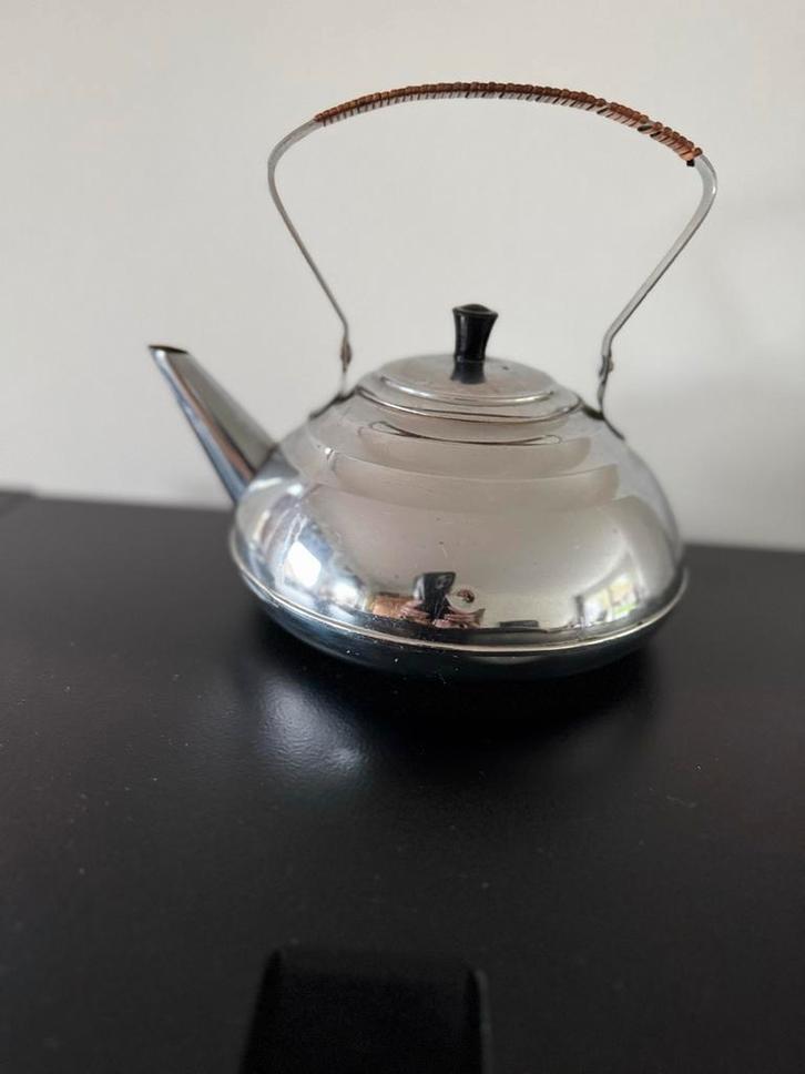 Vintage RVS Waterketel, Huis en Inrichting, Keuken | Keukenbenodigdheden, Gebruikt, Ophalen
