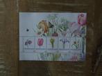 Vel Pers Postzegel Janneke Brinkman-Salentijn Bloemen PF., Ophalen of Verzenden, Na 1940, Postfris