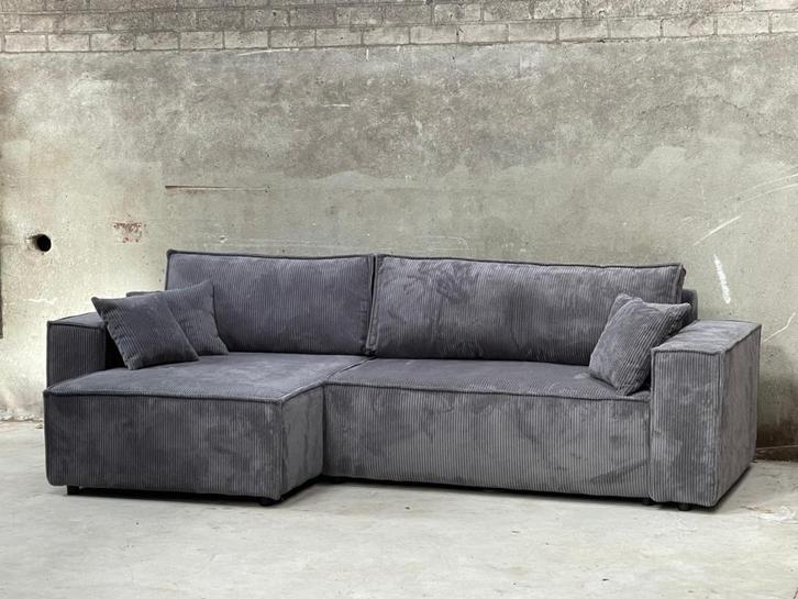 !!MAGAZIJN OPRUIMING !! Hoekbank RIO, Huis en Inrichting, Banken | Sofa's en Chaises Longues, Nieuw, Driepersoons, 250 tot 300 cm
