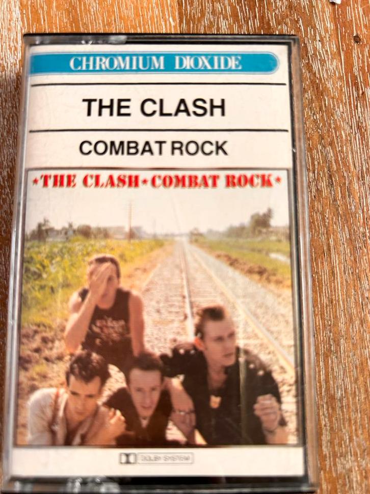 The Clash - Combat Rock Cassette 1982 Origineel Top!, Cd's en Dvd's, Cassettebandjes, Zo goed als nieuw, Origineel, Rock en Metal