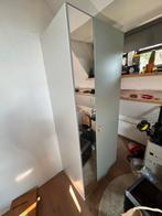 PAX / FORSAND/ÅHEIM Kledingkastcombinatie, wit/spiegelglas,, Huis en Inrichting, Kasten | Kledingkasten, Zo goed als nieuw, 150 tot 200 cm
