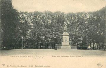 (304-010-031) s-Gravenhage Plein met Standbeeld Prins Willem beschikbaar voor biedingen
