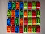 Duplo: 32 blokken, afgeronde hoeken bovenkant en onderkant, Ophalen of Verzenden, Gebruikt, Losse stenen, Duplo