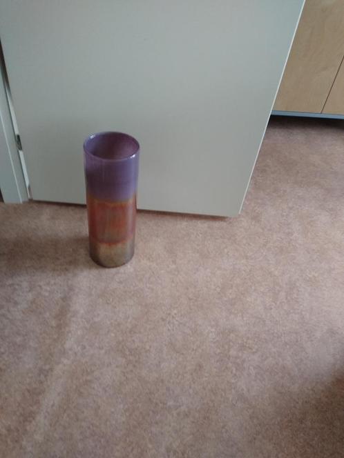 vaas, Huis en Inrichting, Woonaccessoires | Vazen, Zo goed als nieuw, Overige kleuren, Minder dan 50 cm, Glas, Ophalen