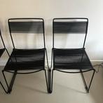 4x Spaghetti Chairs – Giandomenico Belotti (Alias), Huis en Inrichting, Stoelen, Drie, Zwart, Ophalen of Verzenden, Zo goed als nieuw