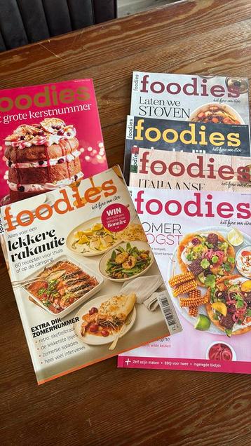 6 foodies tijdschriften 2023 beschikbaar voor biedingen