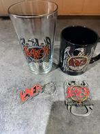 Slayer Set: Glas, Mok, Sleutelhanger & Flessenopener, Ophalen of Verzenden, Nieuw
