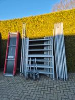 Altrex 10.20 met fiberdeck aluminium rolsteiger, Doe-het-zelf en Verbouw, Steigers, Ophalen, Rolsteiger of Kamersteiger, 5 meter of hoger