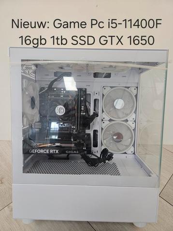 Nieuw: Vibox Game pc i5-11400F 16gb 1tb GTX 1650 4gb vram beschikbaar voor biedingen