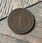 1 Pfennig 1895 duitsland, Ophalen of Verzenden, Duitsland, Losse munt
