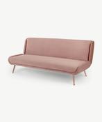 Sofa slaap bank van het merk “MADE . Com” Oud roze., Huis en Inrichting, Slaapkamer | Slaapbanken, Ophalen, Zo goed als nieuw
