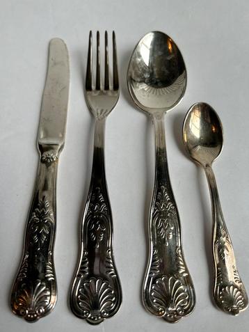 Vintage Bestek 51 delige compleet verzilverd beschikbaar voor biedingen