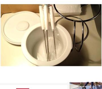 FonDue Pan met accessoires Fondue Set Fonduesets. borden kop beschikbaar voor biedingen