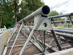 Gegalvaniseerde constructiemast, 20mtr+10mtr topbuis=30meter, Telecommunicatie, Antennes en Masten, Ophalen, Zo goed als nieuw