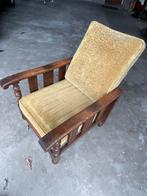 Vintage stoel met Verstelbare Rugleuning, Antiek en Kunst, Ophalen