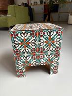 Dutch Design Chair “Portugese Tegels”, Ophalen of Verzenden, Zo goed als nieuw, Overige materialen