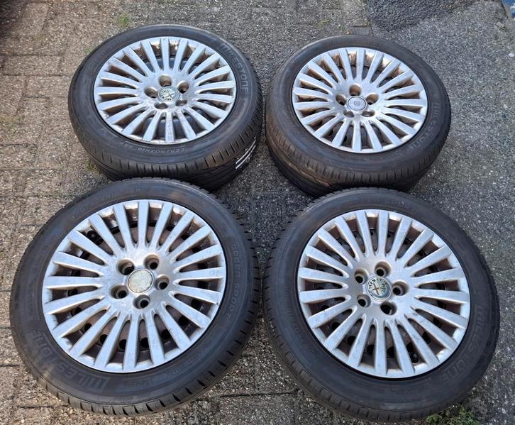 16 inch steek 5x110, Alfa Romeo 159 zomerbanden 225 50 16, Auto-onderdelen, Banden en Velgen, Banden en Velgen, Zomerbanden, 16 inch
