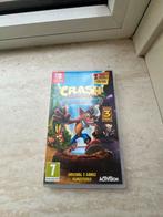 Crash Bandicoot game voor Nintendo Switch, Spelcomputers en Games, Games | Nintendo Switch, 1 speler, Eén computer, Ophalen of Verzenden