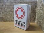 koektrommel/verbandtrommel FIRST AID inhoud 2,5 liter, Verzamelen, Blikken, Nieuw, Ophalen of Verzenden