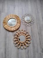 3 verschillende spiegels, Ophalen, Minder dan 50 cm, Rond, Zo goed als nieuw