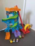 Racebaan incl 5 auto's - Fisher Price - little People, Kinderen en Baby's, Speelgoed | Fisher-Price, Gebruikt, Ophalen