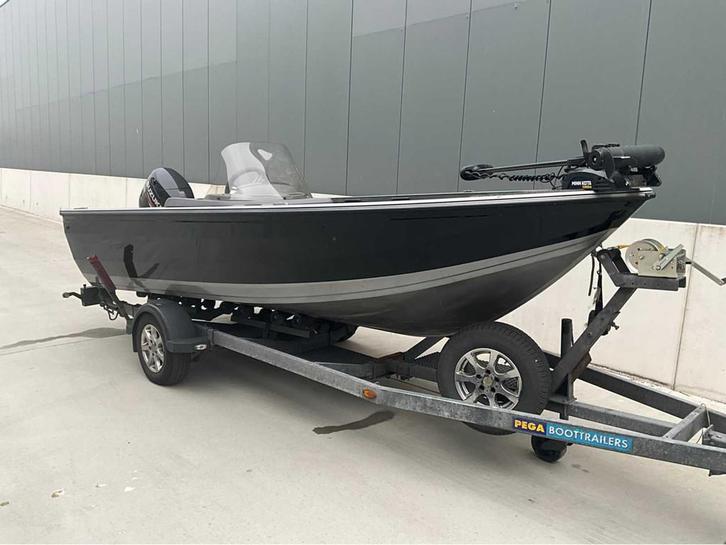 2017 Crestliner 1650 Fish Hawk, Watersport en Boten, Vis- en Consoleboten, Gebruikt, Overige brandstoffen