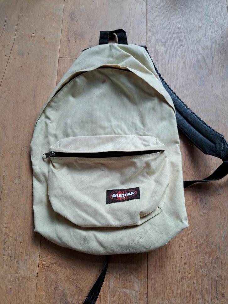 Eastpak Rugzak - Lichtgeel, Sieraden, Tassen en Uiterlijk, Tassen | Rugtassen, Gebruikt, Eastpak, 25 tot 40 cm, 30 tot 45 cm, Ophalen of Verzenden