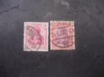 Duitse Rijk serie 197-198 Gestempeld,, Ophalen of Verzenden, Overige periodes, Gestempeld